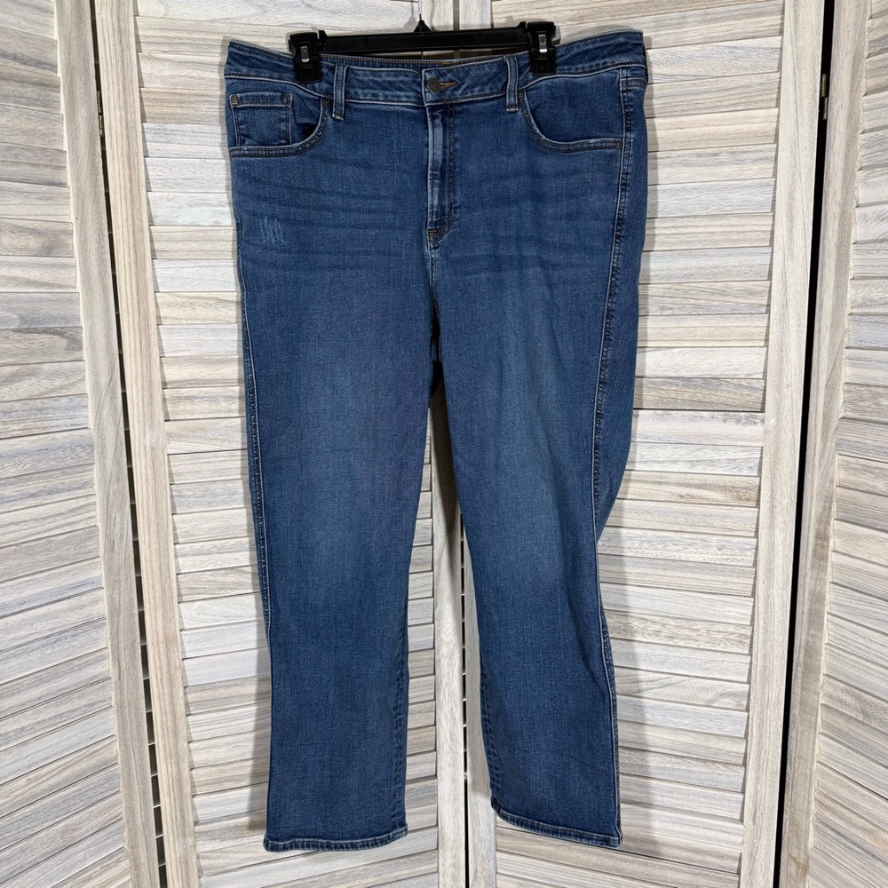 Chico's Women's Straight Leg Jeans Size 16R (Chico's Size 3)